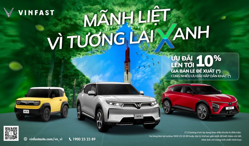 giá bán vinfast 2026 giảm đến 10%
